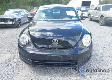 2014 Volkswagen Beetle из США, поврежденный, VIN 3VW517AT2EM818920